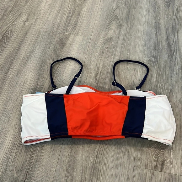 Cupshe red blue and white bikini top size XL NEW WITH TAGS - Picture 4 of 10